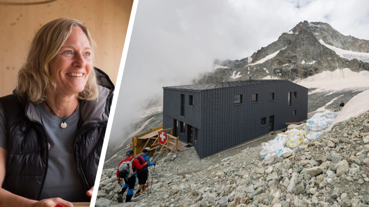 Seltener Neubau im Hochgebirge